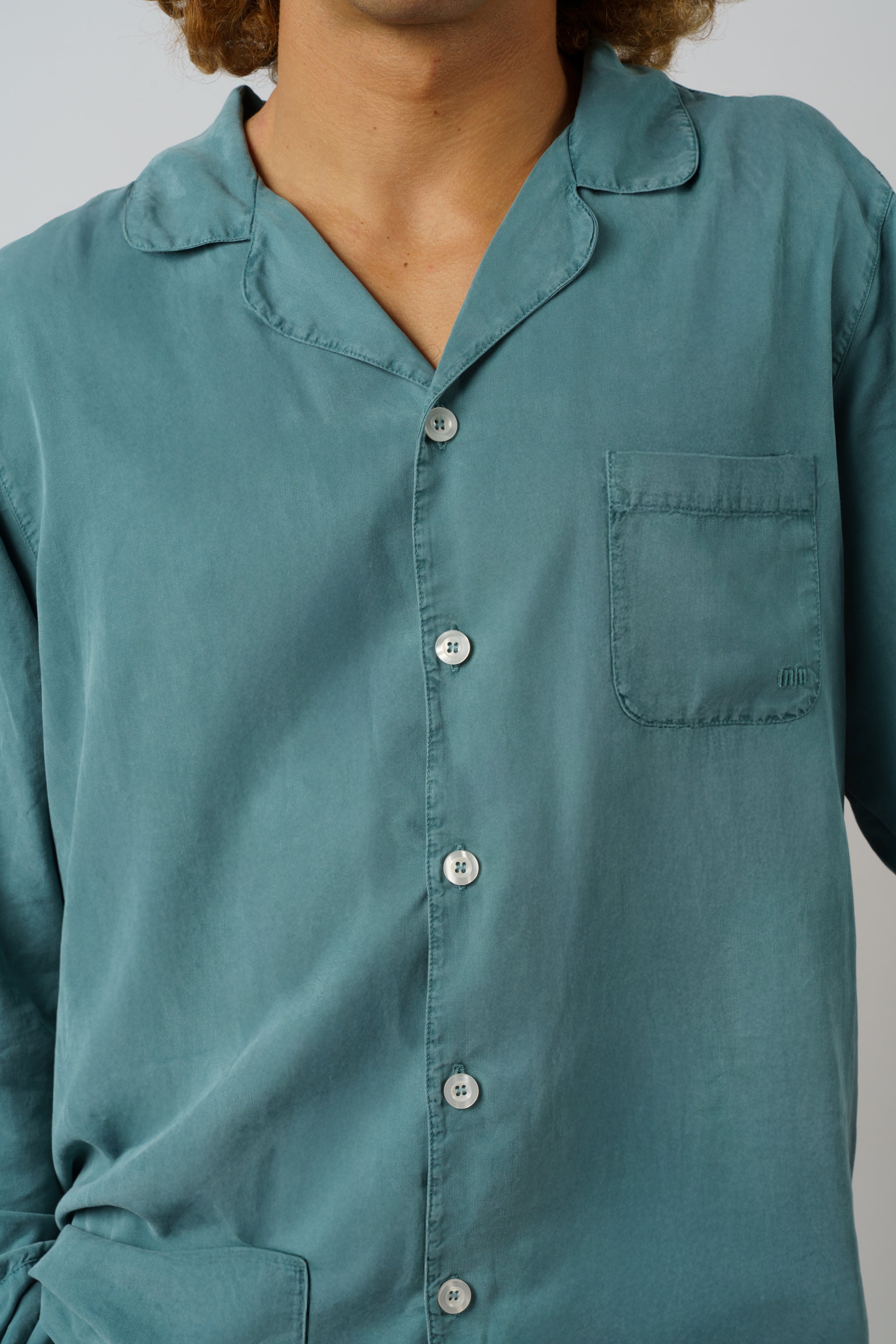 Long-sleeve shirt- Dark Green