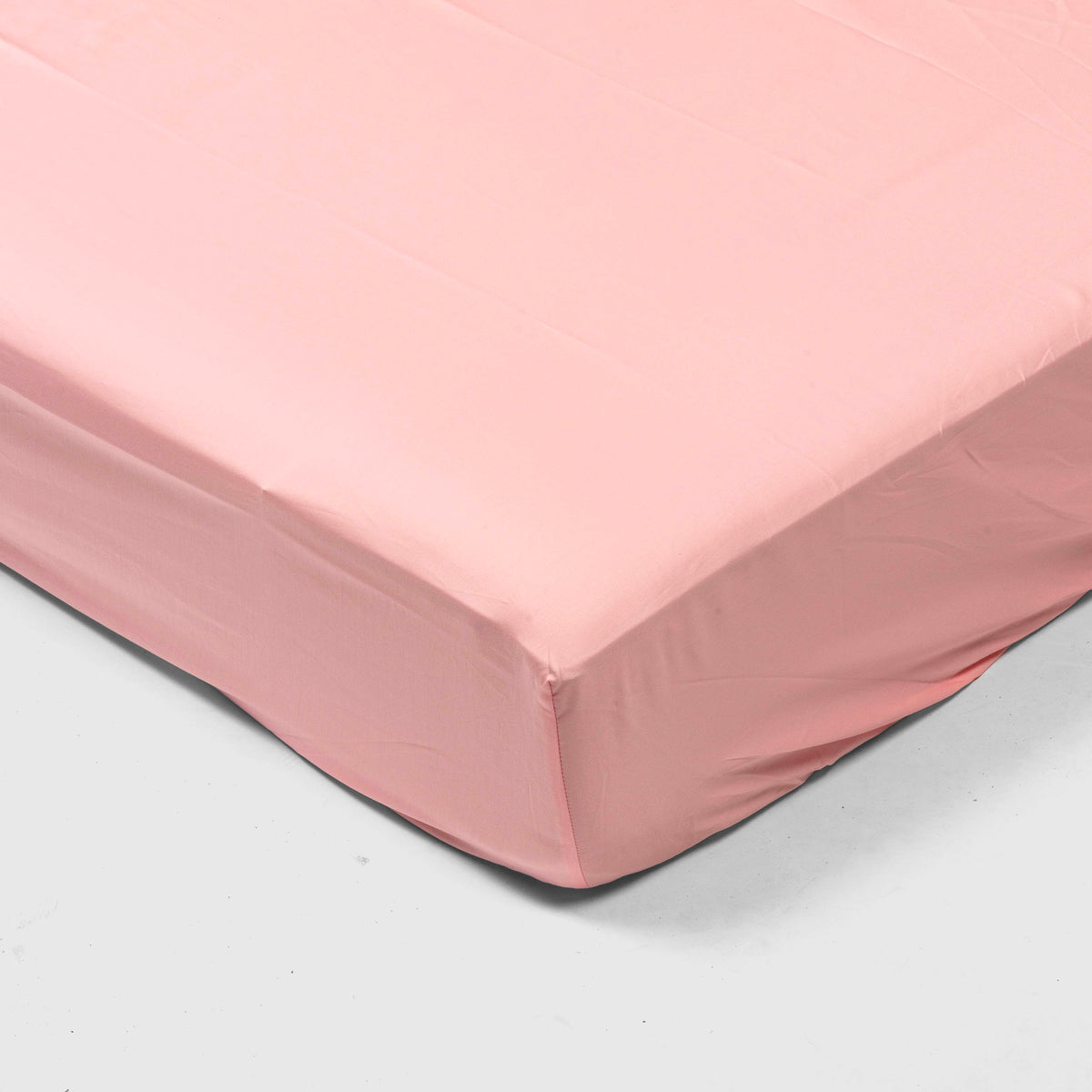 Fitted sheet - 300 threads sateen (Rose)