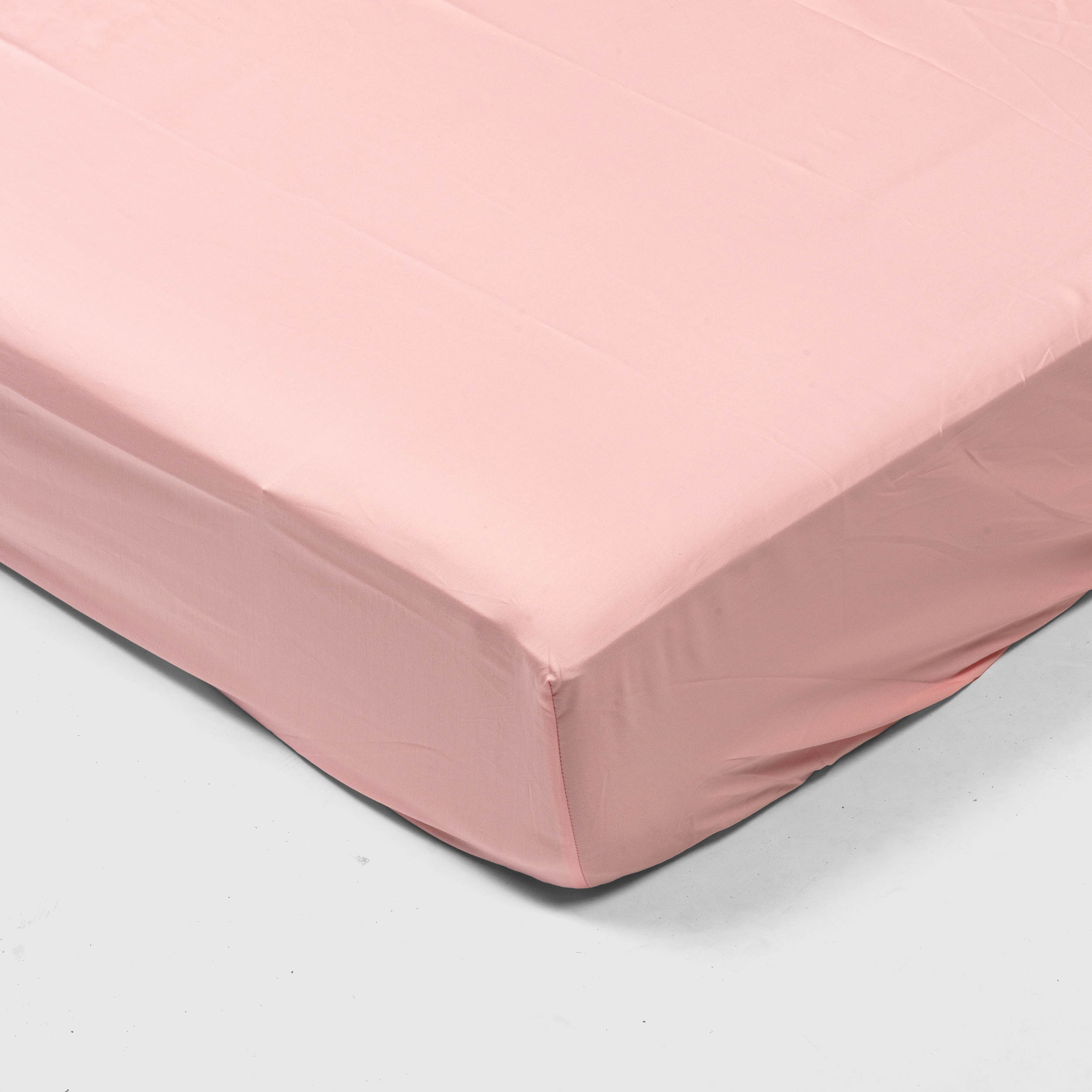 Fitted sheet - 300 threads sateen (Rose)