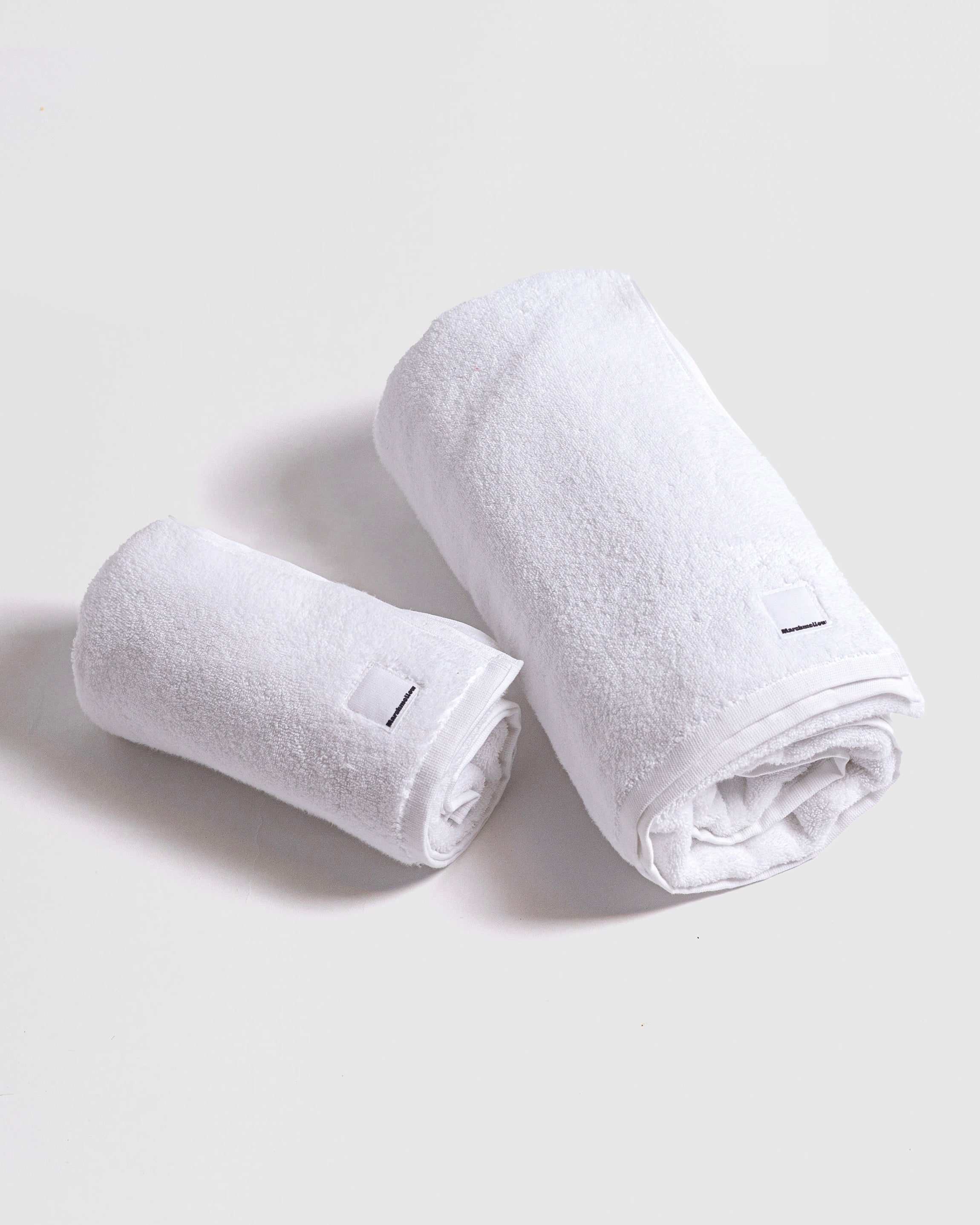 Midweight Bath Towel- White