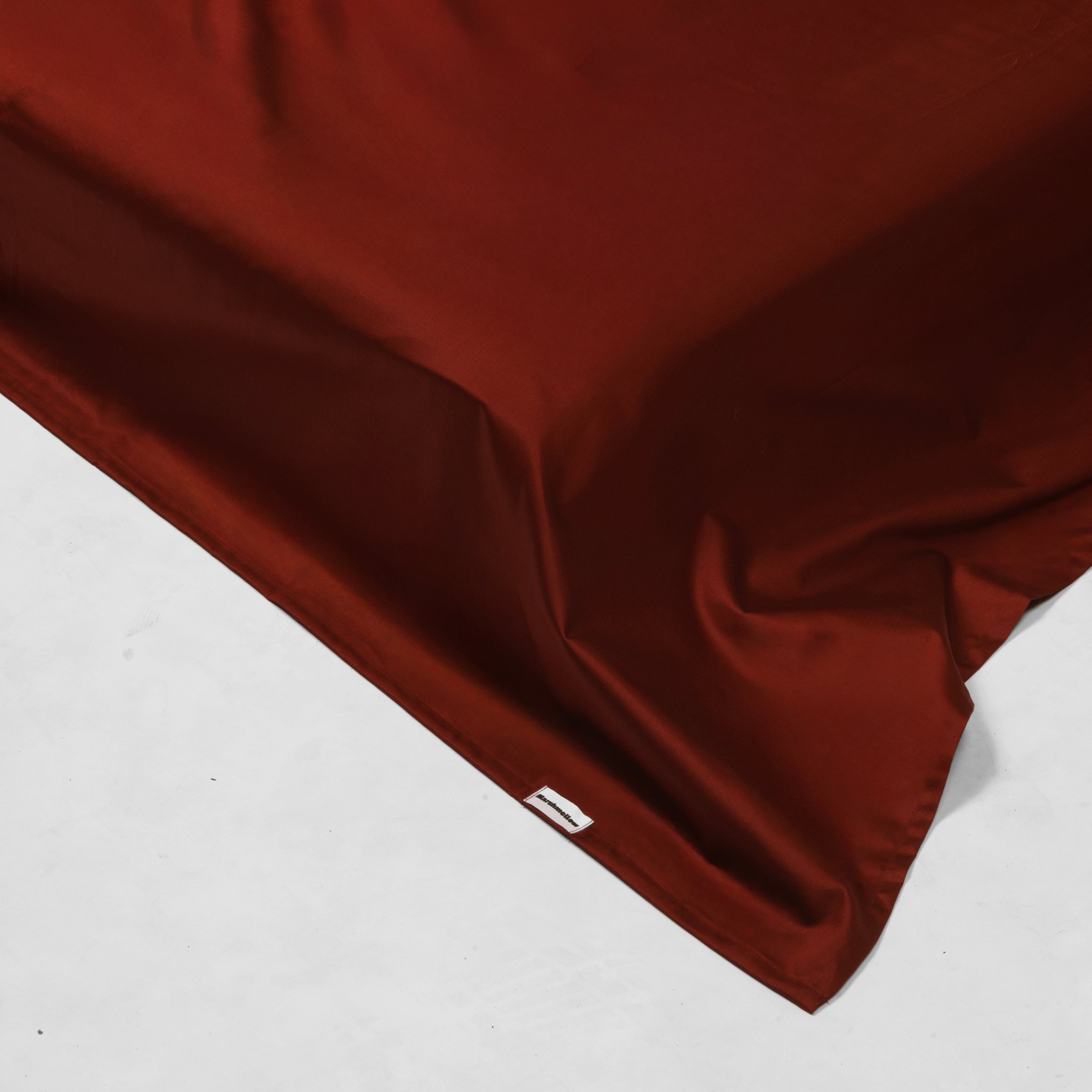 Flat sheet - 300 threads sateen (Bordeaux)