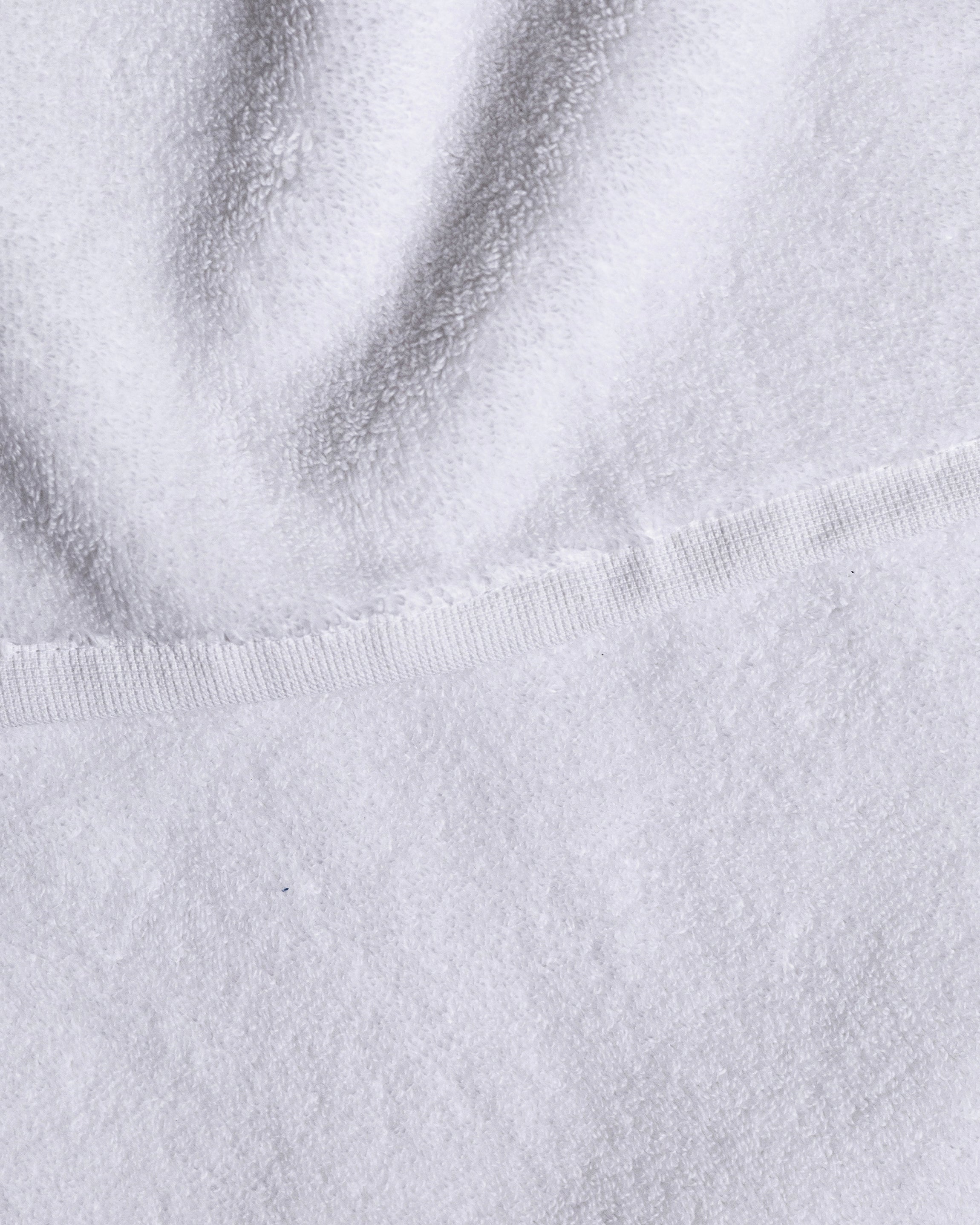 Midweight Bath Towel- White