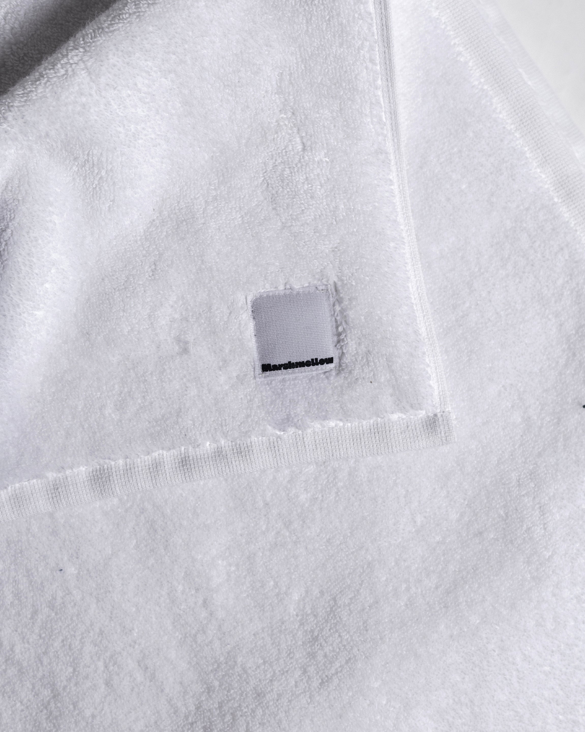 Midweight Bath Towel- White