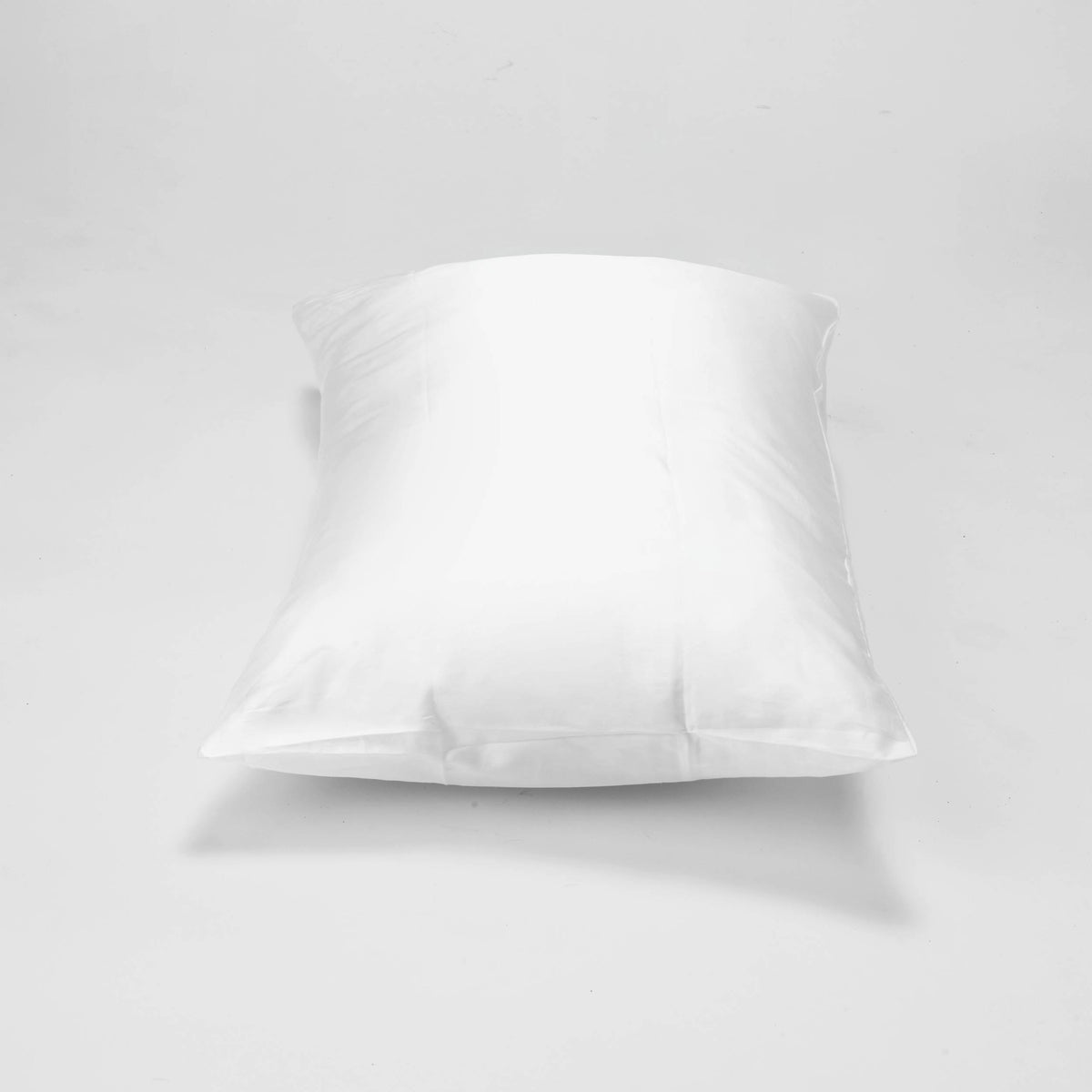 White percale pillowcase