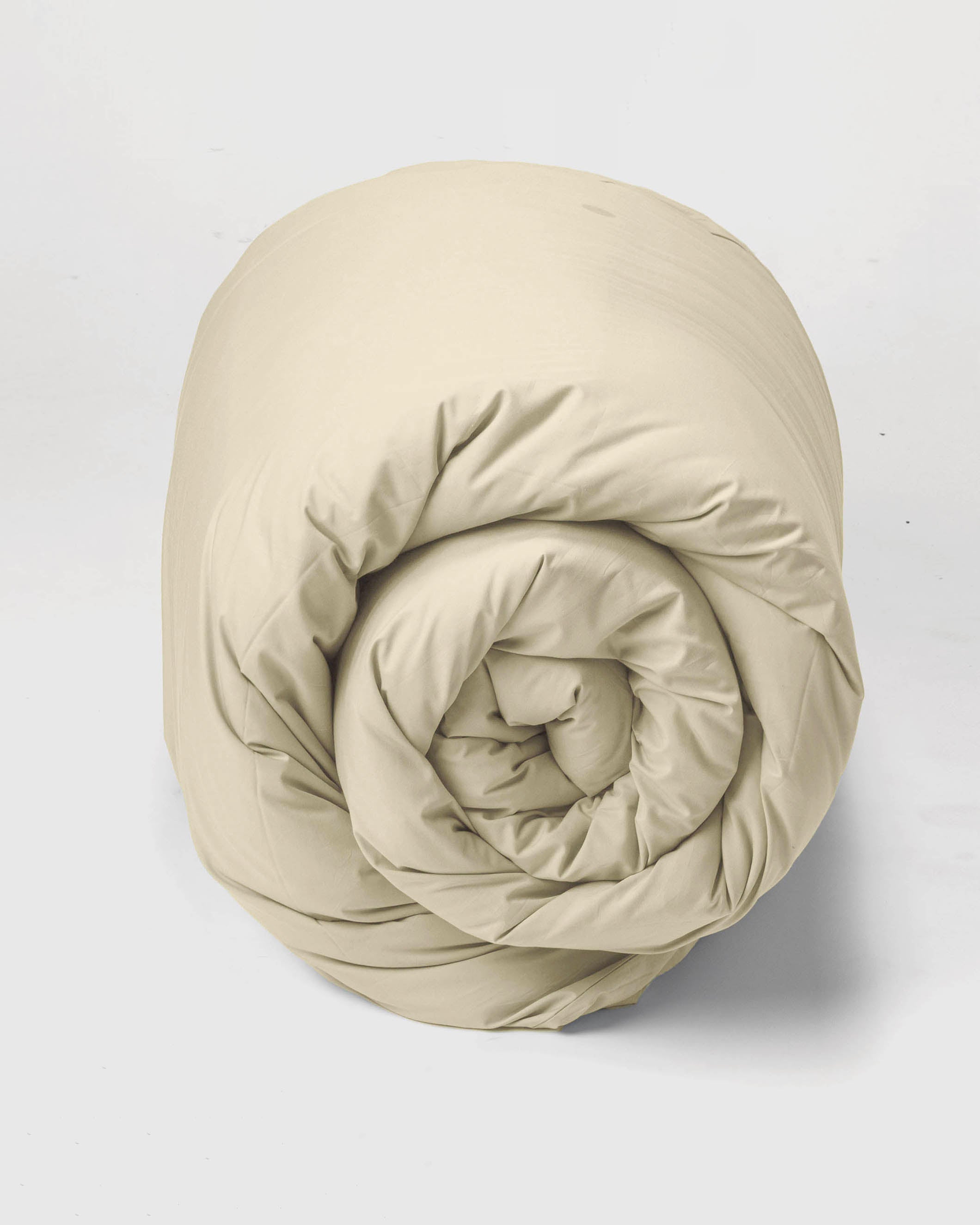 Duvet cover - 200 threads percale (Light Yellow)