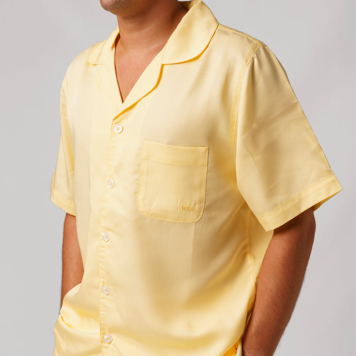 Short-sleeve shirt- Yellow