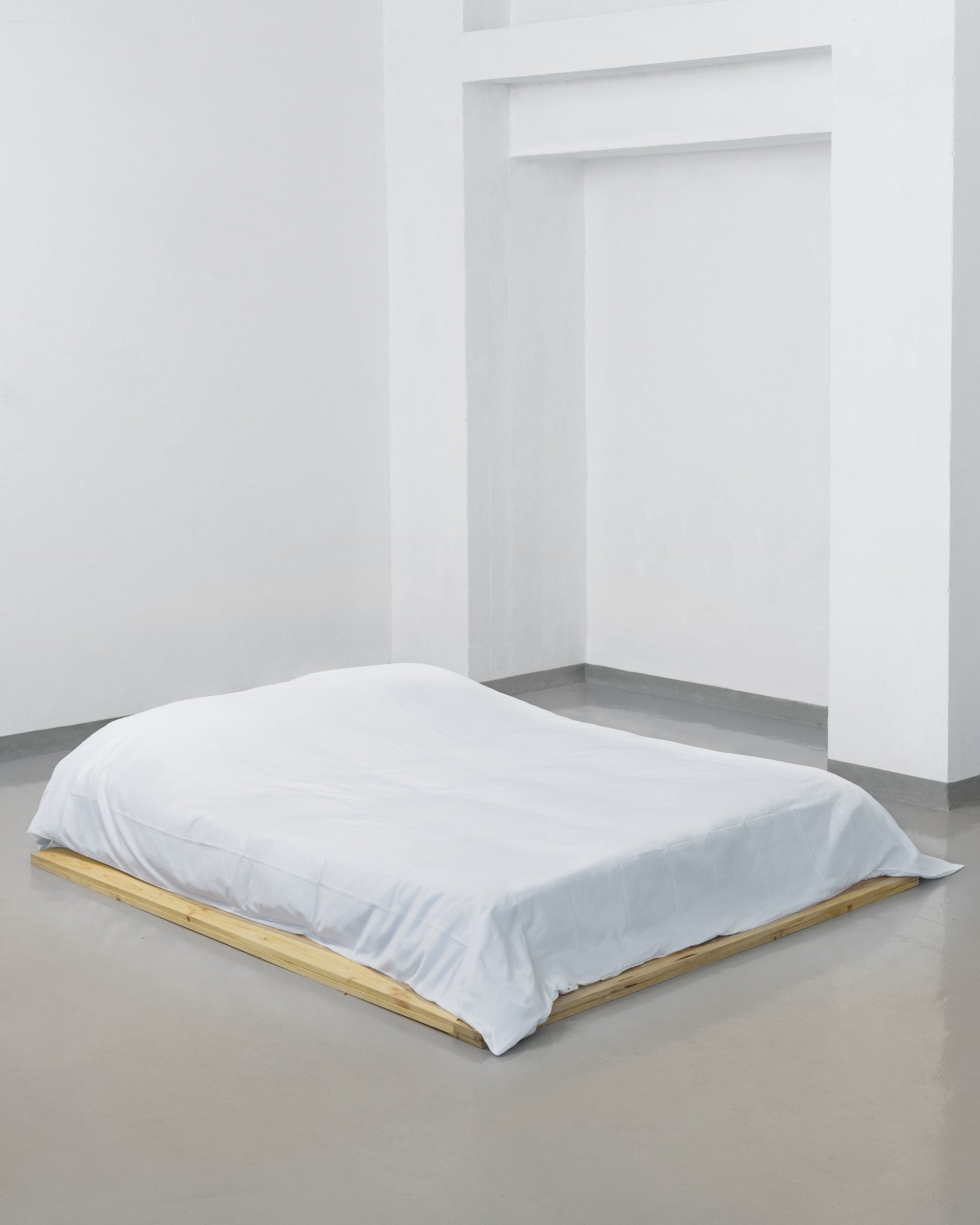 Duvet cover - 400 threads percale (White)