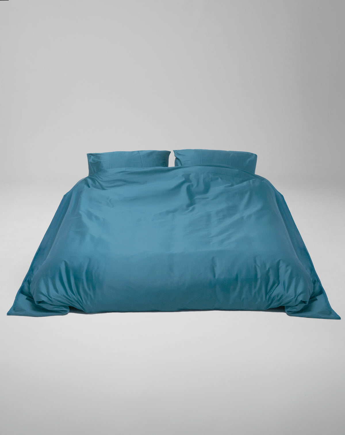 Fitted sheet - 300 threads sateen (Dark Blue)