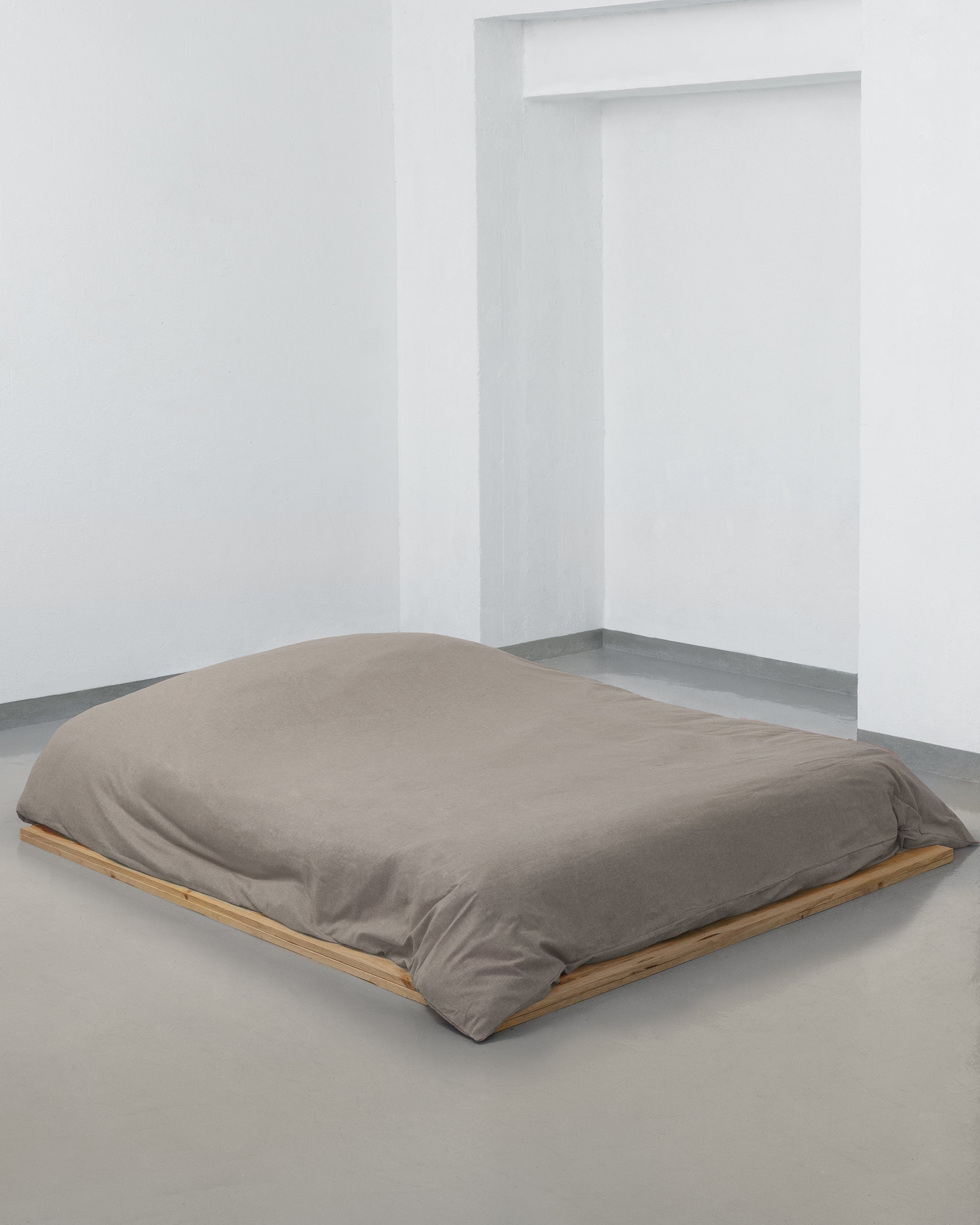 Duvet cover - Flannel (Mustard)