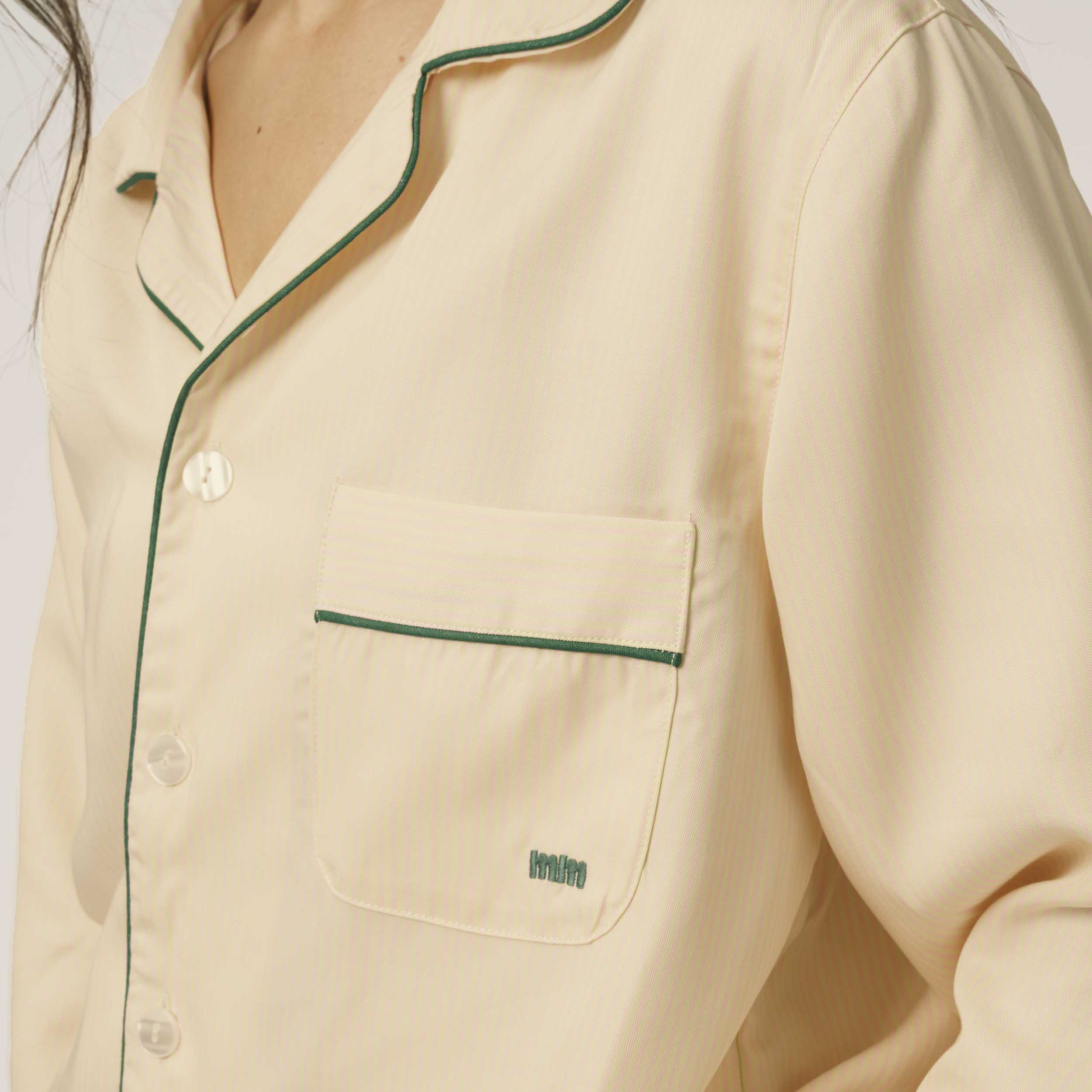 Long-sleeve shirt- Orange and Yellow Stripes
