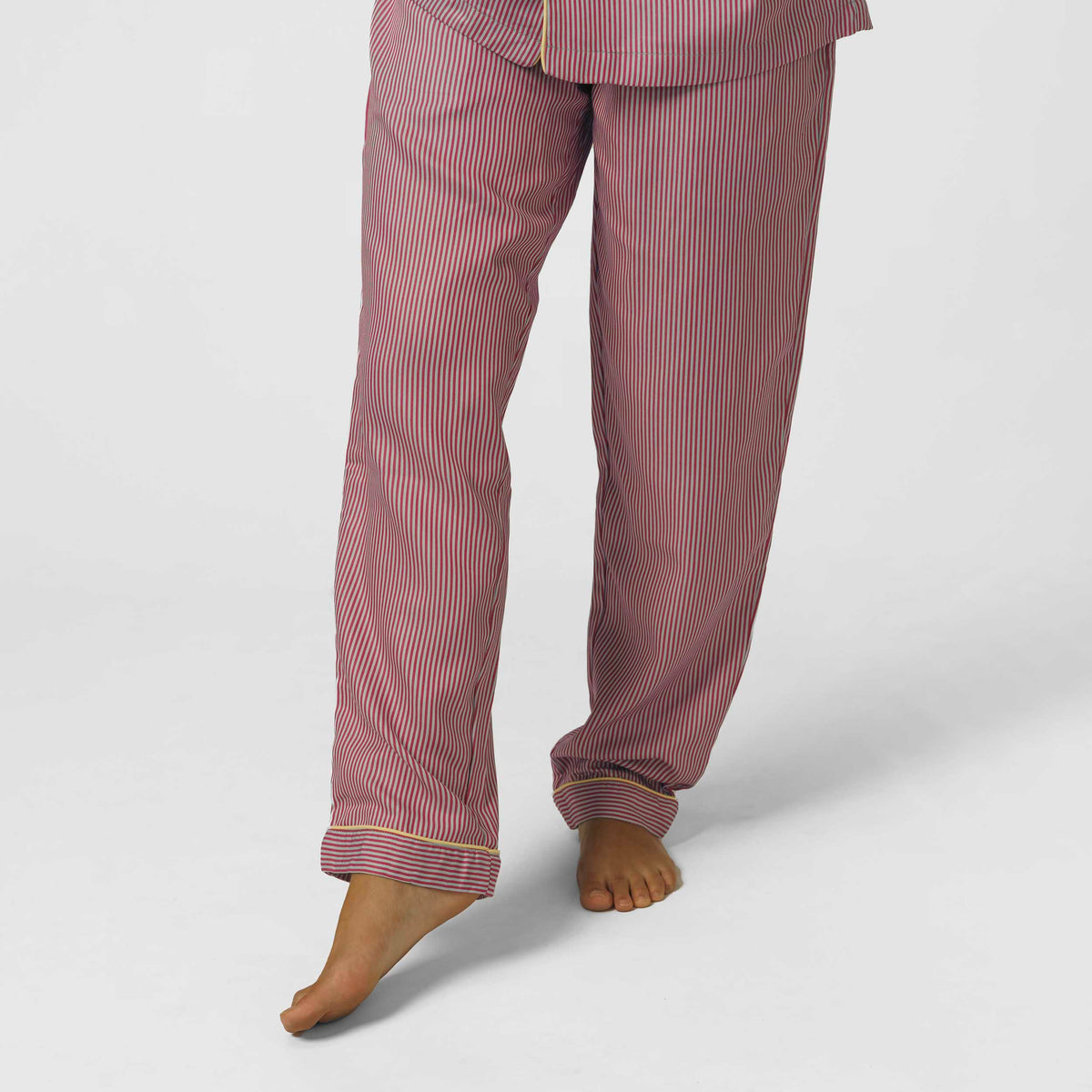 Pants- Blue and Bordeaux Stripes