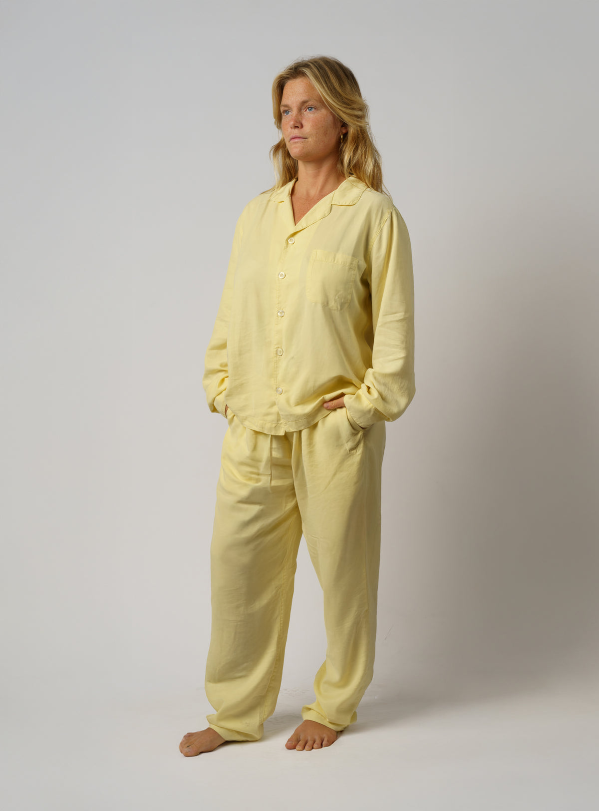 Long-sleeve shirt- Yellow