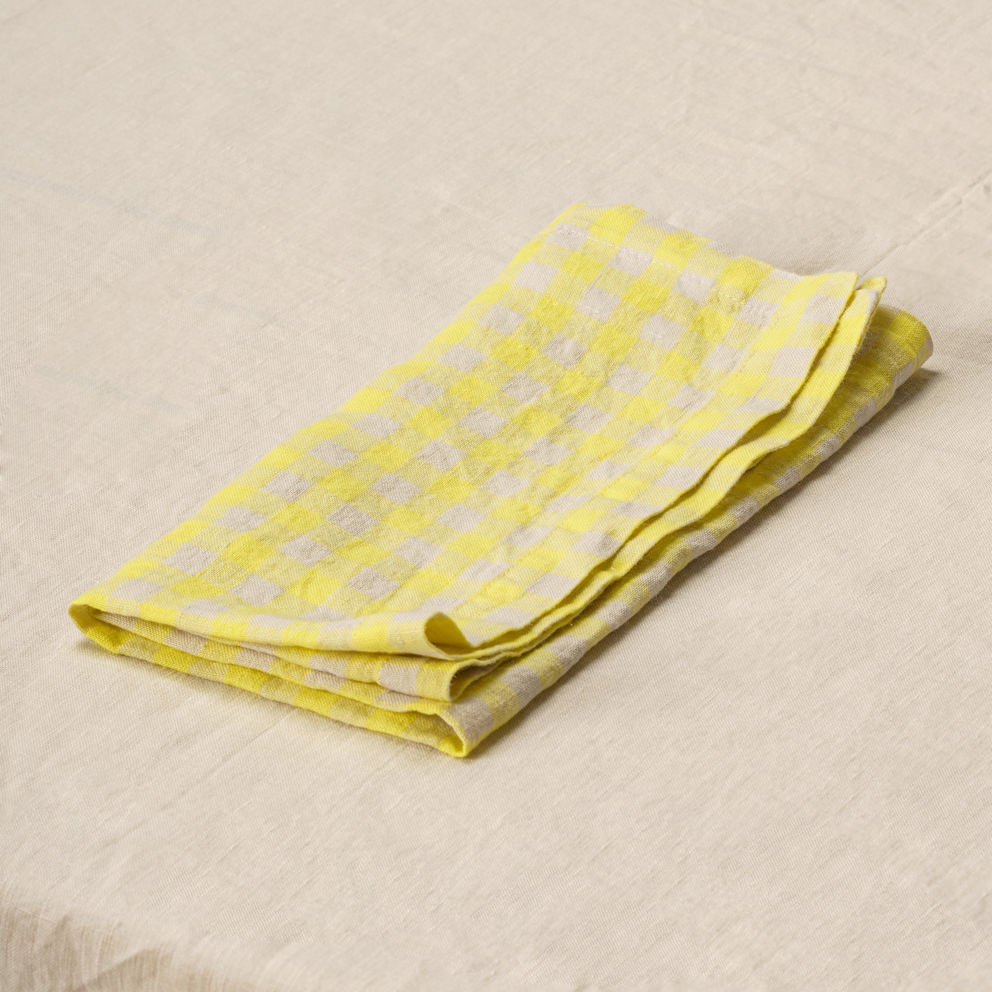 Napkin (Lemon Gingham)