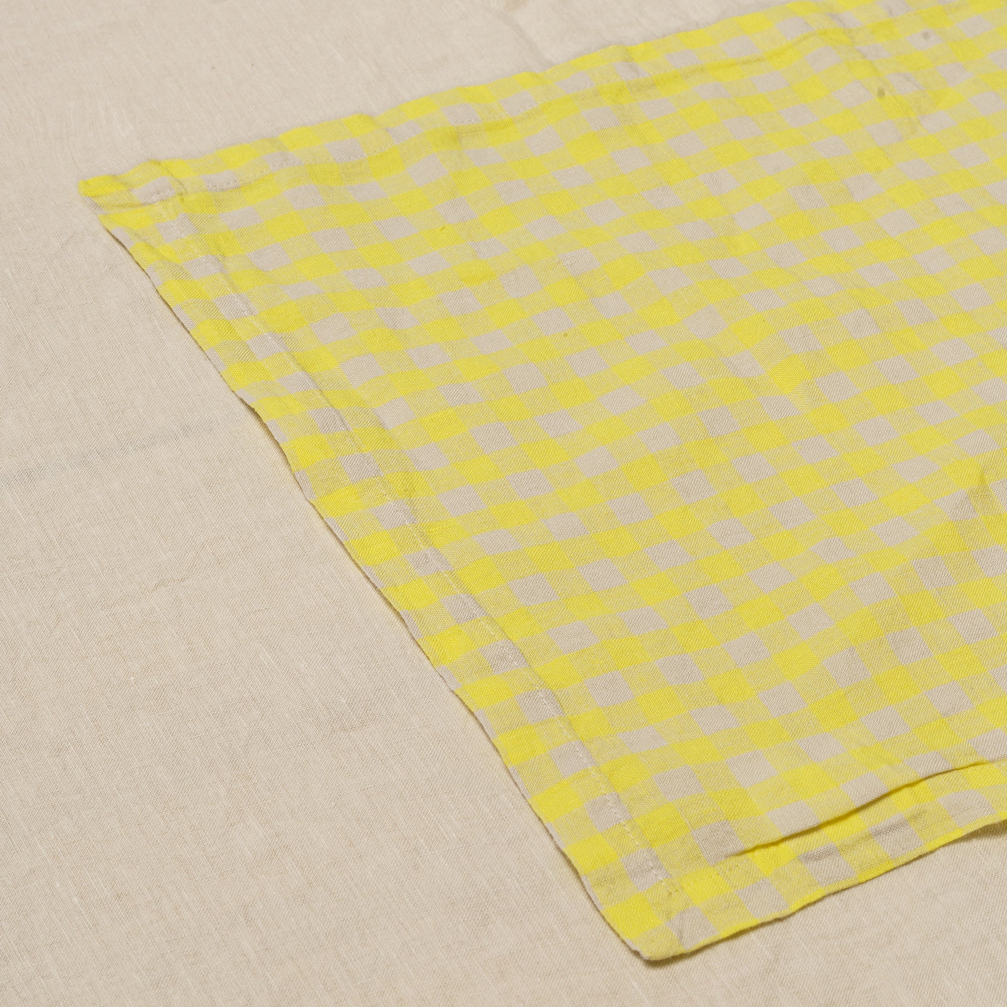 Placemats (Lemon Gingham)