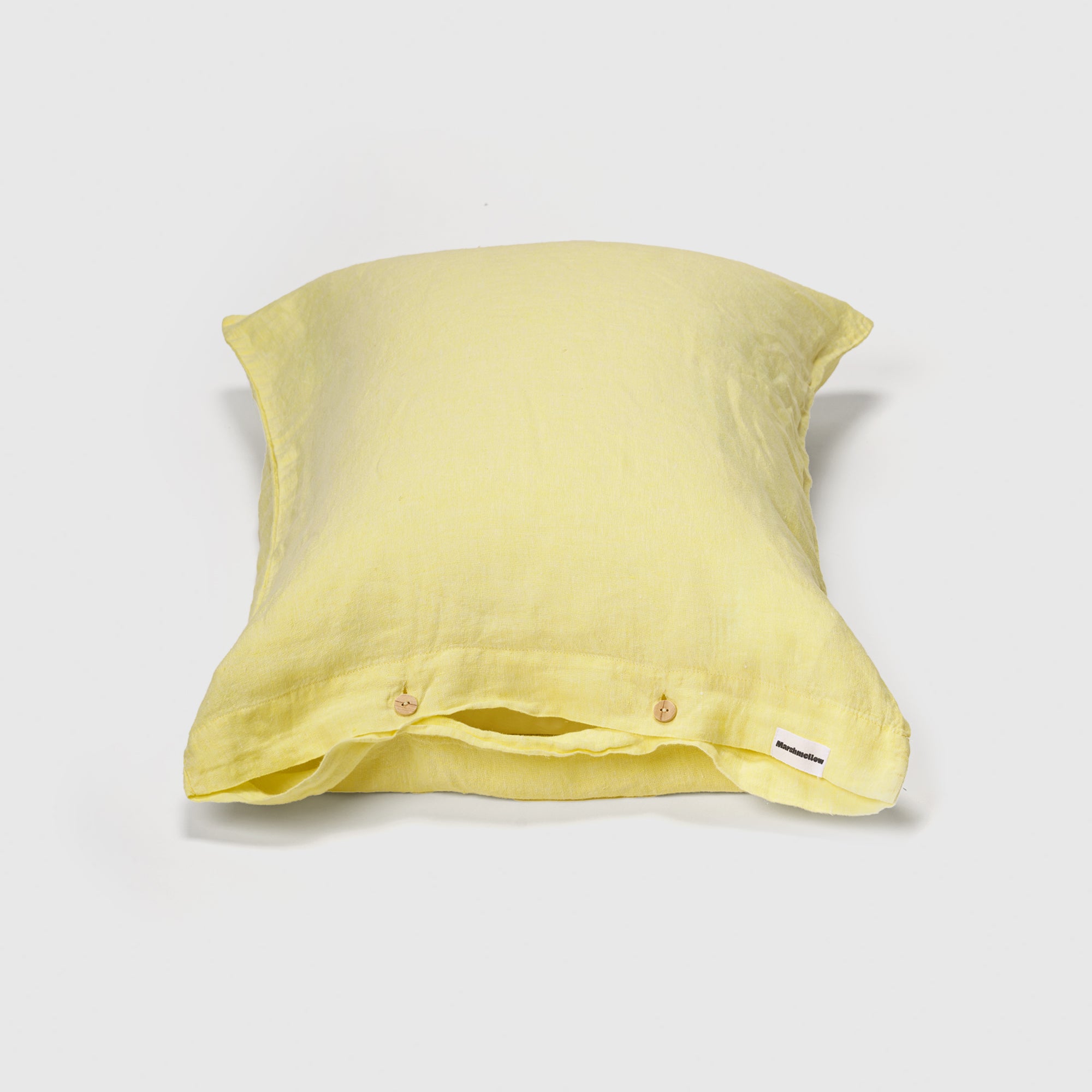 Pillowcase - Linen (Lemon)