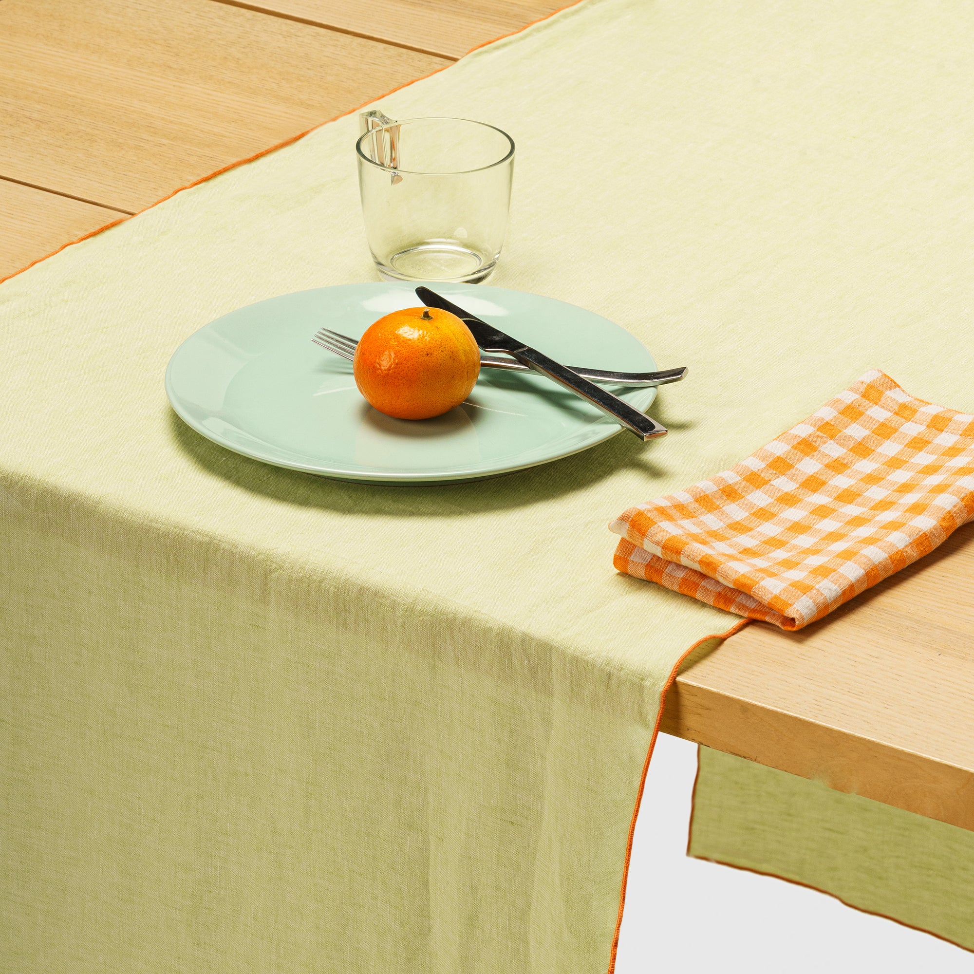 Table runner (Lime)