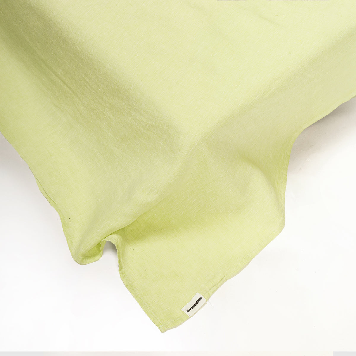 Flat sheet - Linen (Lime)