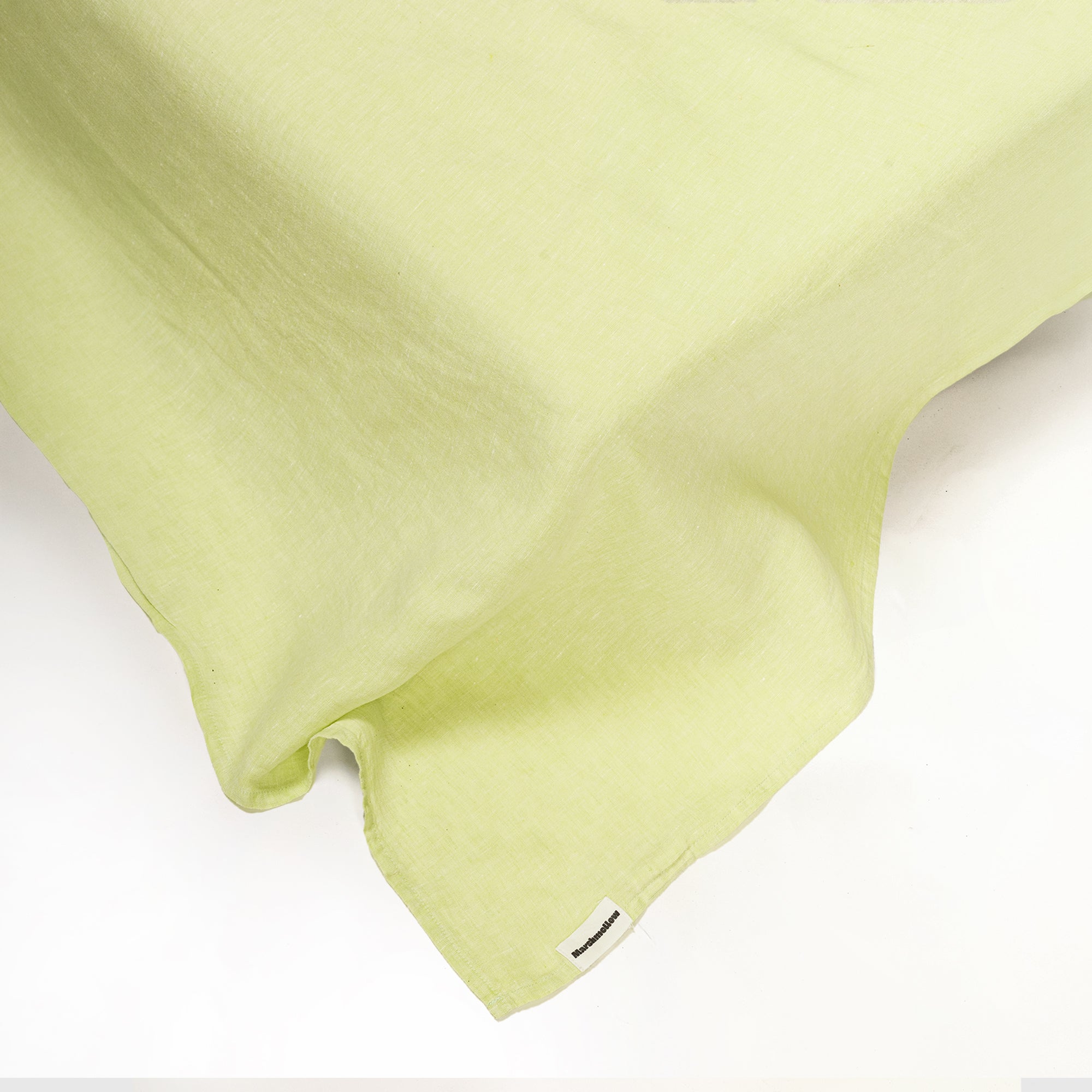 Flat sheet - Linen (Lime)