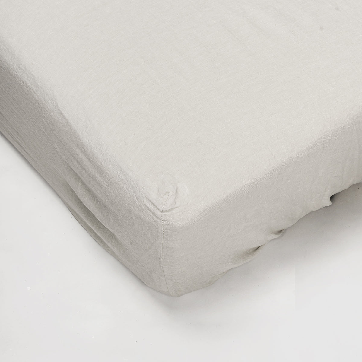Fitted sheet - Linen (Off-White)
