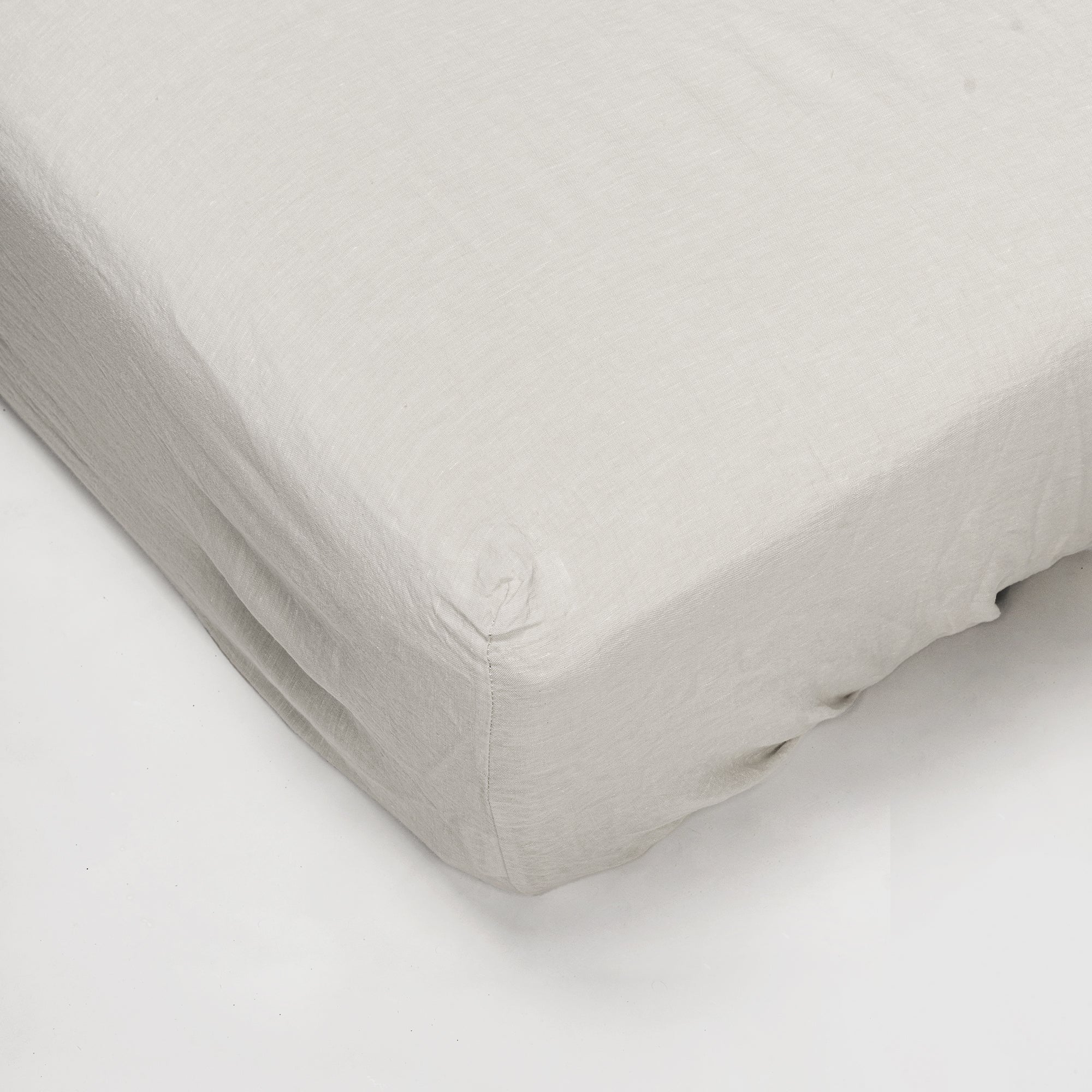 Fitted sheet - Linen (Off-White)