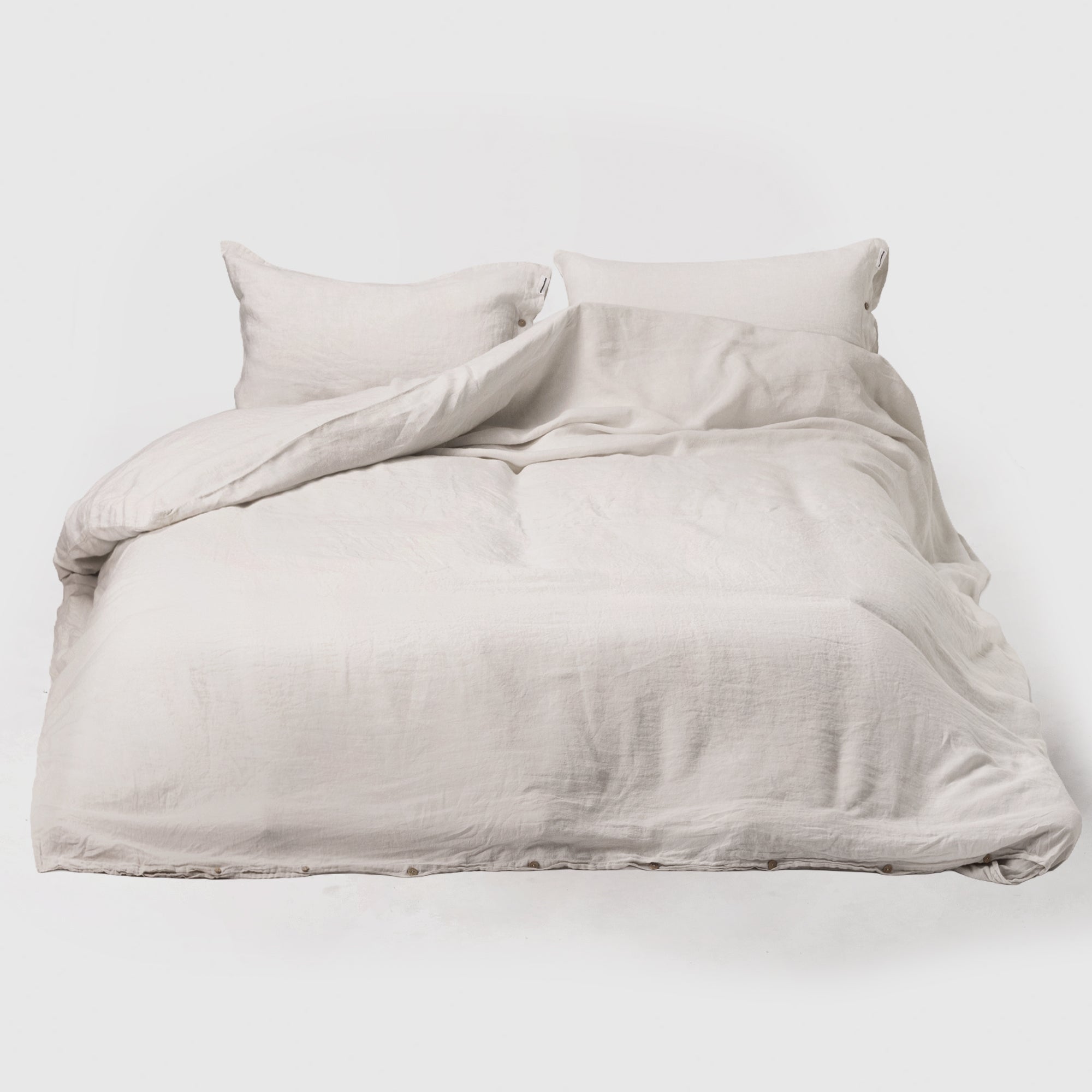 Fitted sheet - Linen (Off-White)