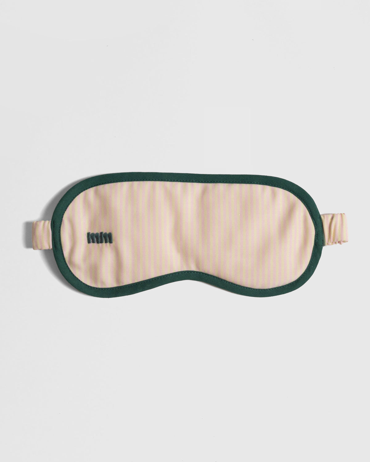 Sleep Mask- Orange and Yellow Stripes